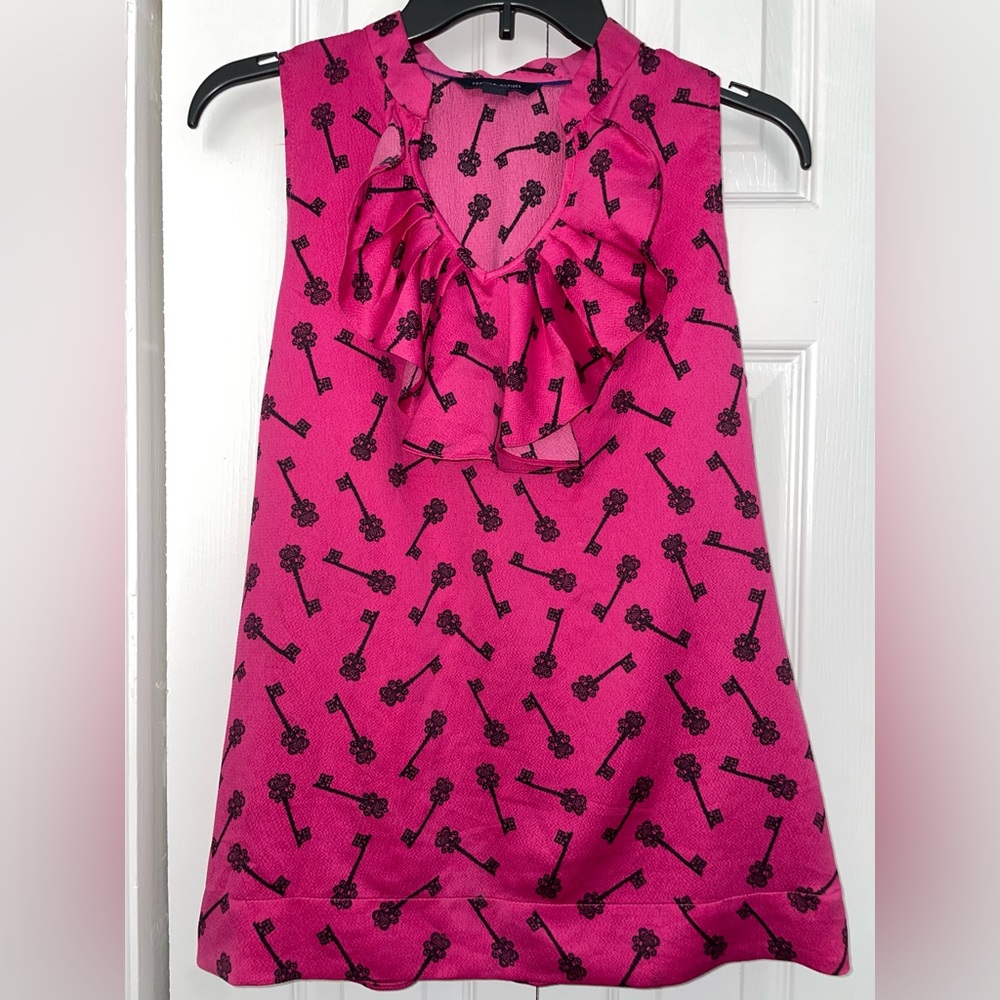 Tommy Hilfiger Key Blouse NWOT